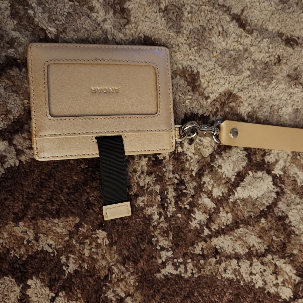 Shimmering gold Denner wallet